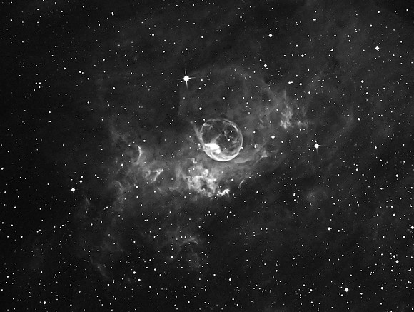 NGC7635 - Bubble Nebula in Ha
